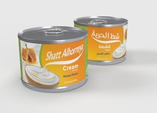 قشطة العسل والموز